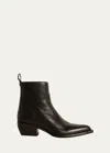 Golden Goose Debbie Leather Ankle Boots In Black