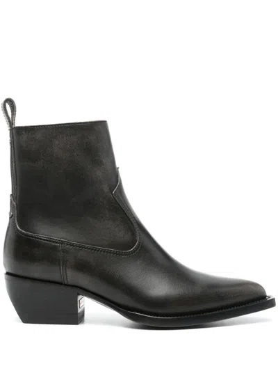 GOLDEN GOOSE GOLDEN GOOSE DEBBIE LEATHER BOOTS