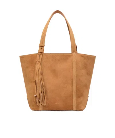 Golden Goose Deluxe Brand 24/7 Fringed Tote Bag In Brown