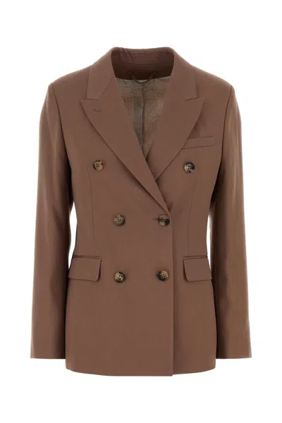 Golden Goose Deluxe Brand Antiqued Wool Blazer In Pink