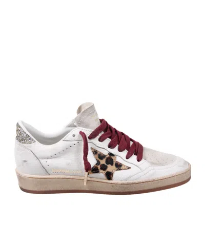 Golden Goose Deluxe Brand Ball Star Glittered Sneakers In Multi