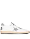 Golden Goose Multicolor Leather Ball Star Sneakers In White