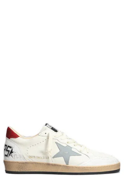 Golden Goose Deluxe Brand Ball Star Sneakers In White