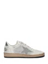 Golden Goose Deluxe Brand Ballstar Glitter And Tassel Sneakers In Pink