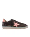 Golden Goose Lace-up Low-top Casual Shoes In Brown