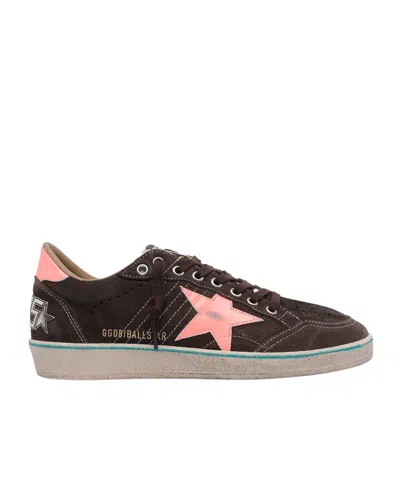 Golden Goose Lace-up Low-top Casual Shoes In Brown