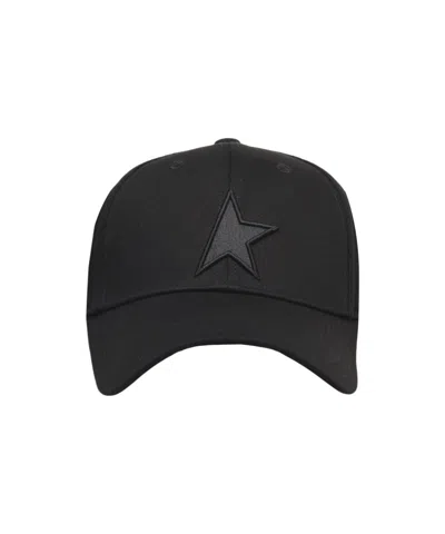 Golden Goose Deluxe Brand Baseball Cap With Logo Embroidery In Black