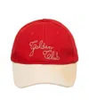 Golden Goose Deluxe Brand Baseball Cap With Logo Embroidery In Red
