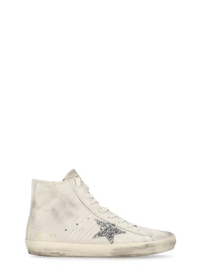 Golden Goose Deluxe Brand Beige Francy Sneakers In Neutrals