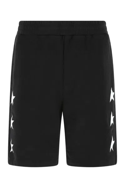 Golden Goose Deluxe Brand Logo Printed Shorts In Multicolor