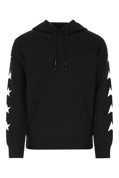 Golden Goose Deluxe Brand Black Cotton Alighiero Sweatshirt