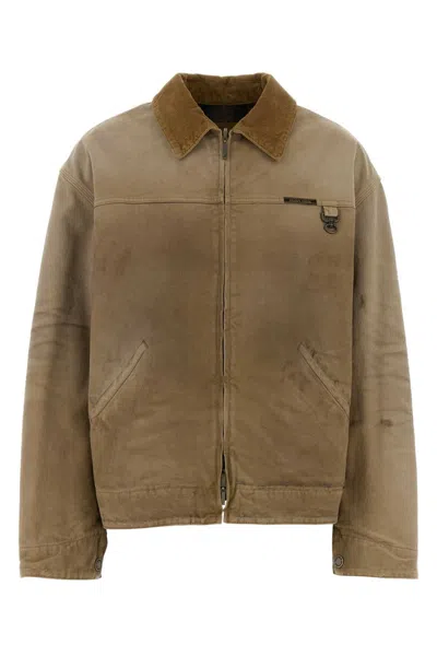 Golden Goose Deluxe Brand Cotton Jacket Blazer For Women In Brown