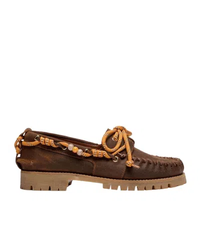 Golden Goose Deluxe Brand Cruise Lace-up Loafers In Brown