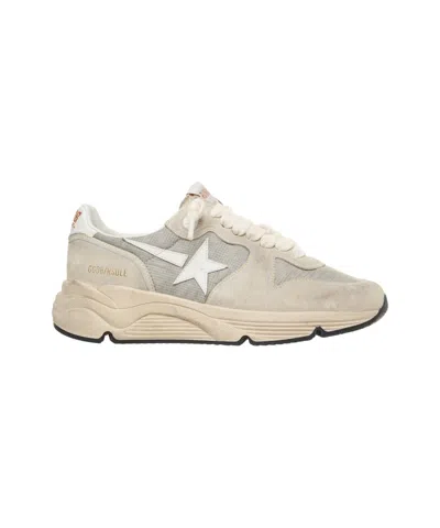 Golden Goose Running Sole Sneakers In White