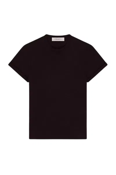 Golden Goose Deluxe Brand Golden Collection Distressed T-shirt In Vintage Black