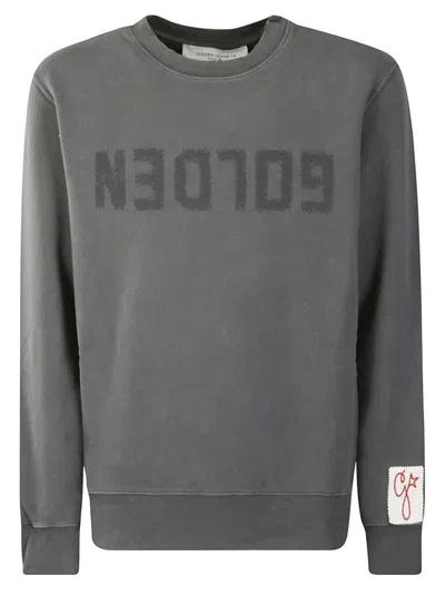 Golden Goose Deluxe Brand Golden M's Regular Sweatshirt In Grey