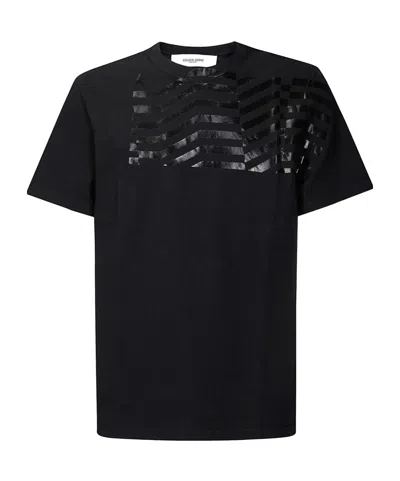 Golden Goose Deluxe Brand Graphic Printed Crewneck T-shirt In Black