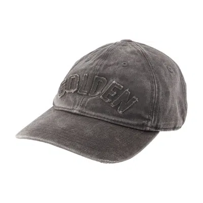 Golden Goose Deluxe Brand Gup02837.p002734.60188 Baseball Cap In Gray