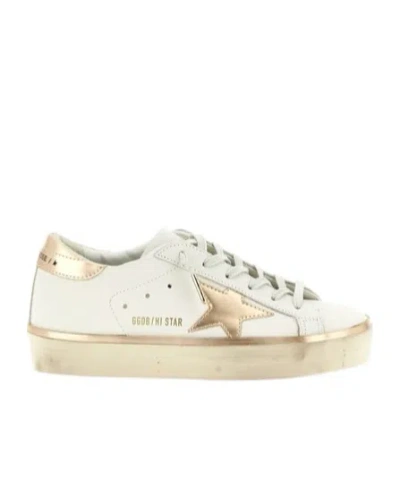 GOLDEN GOOSE GOLDEN GOOSE DELUXE BRAND HI STAR LACE-UP SNEAKERS