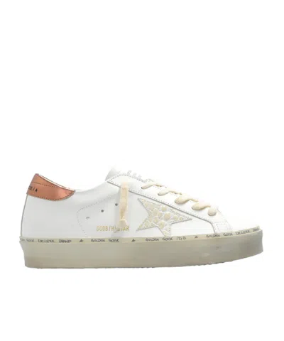 GOLDEN GOOSE GOLDEN GOOSE DELUXE BRAND HI STAR LACE-UP SNEAKERS