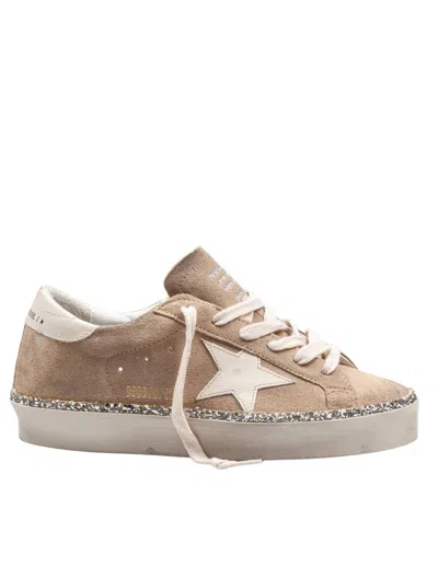 GOLDEN GOOSE GOLDEN GOOSE HI STAR SNEAKERS IN SUEDE