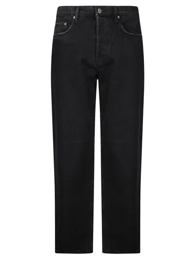 Golden Goose Deluxe Brand High-waisted Loose-fit Jeans In Black