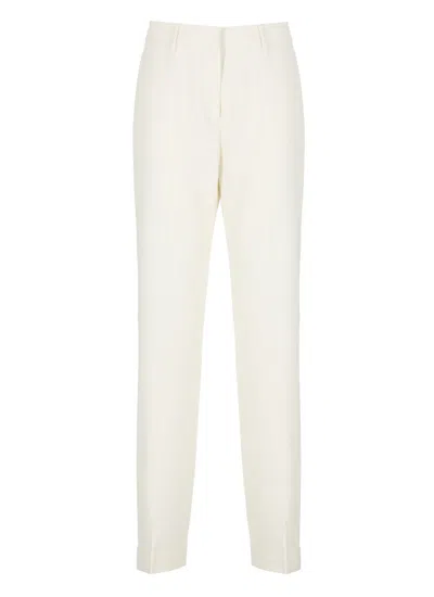 Golden Goose Deluxe Brand Ivory New Relaxed Pants In Beige