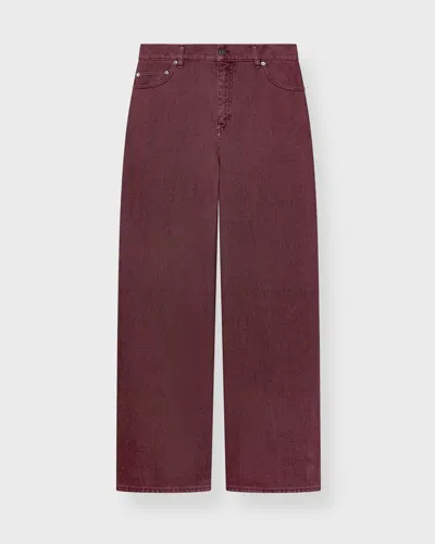 Golden Goose Deluxe Brand Jeans Journey Melody Boyfriend In Burgundy