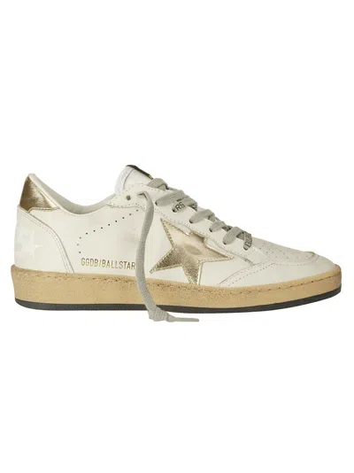 GOLDEN GOOSE GOLDEN GOOSE LEATHER SNEAKERS WITH PIERCED TIP