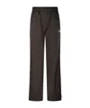 Golden Goose Straight Black Pants With Relaxed Fit And Adjustable Hem In Black
