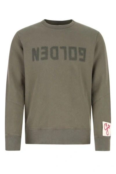 Golden Goose Grey Cotton Archibald Sweatshirt In Gray