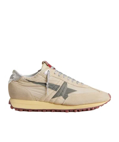 Golden Goose Deluxe Brand Marathon Lace-up Sneakers In Brown