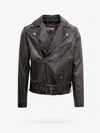 Golden Goose Deluxe Brand Men Chiodo Golden Leather Jacket In Multi