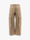 Golden Goose Cargo Pants In Cream