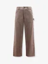 Golden Goose Journey Virgin Wool Blend Herringbone Painter Pants In Multi