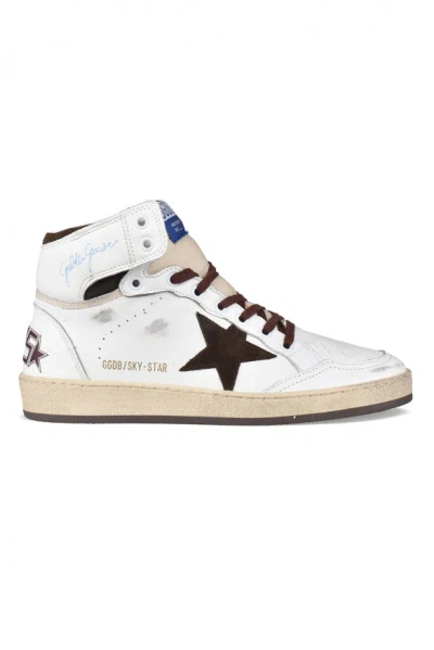 Golden Goose Deluxe Brand Men Sky Star Sneakers In White