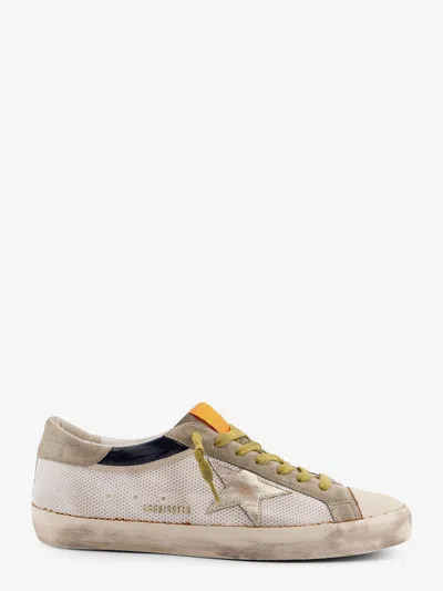 Golden Goose Deluxe Brand Men Super-star Mesh Sneakers In White