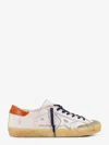 Golden Goose Deluxe Brand Men Super-star Penstar Classic With List Leather Low-top Sneakers In Multi