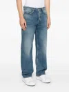 Golden Goose Deluxe Brand Men Whiskering-effect Jeans In Blue