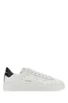 Golden Goose White Leather Pure Star Sneakers In White