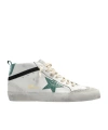 Golden Goose Deluxe Brand Mid Star Lace-up Sneakers In White