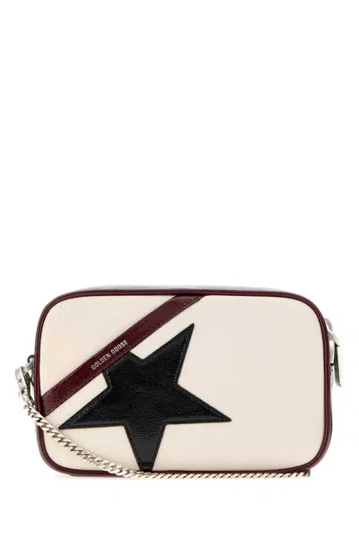 Golden Goose Deluxe Brand Mini Star Bag Goat Leather And Naplack Body In Pink