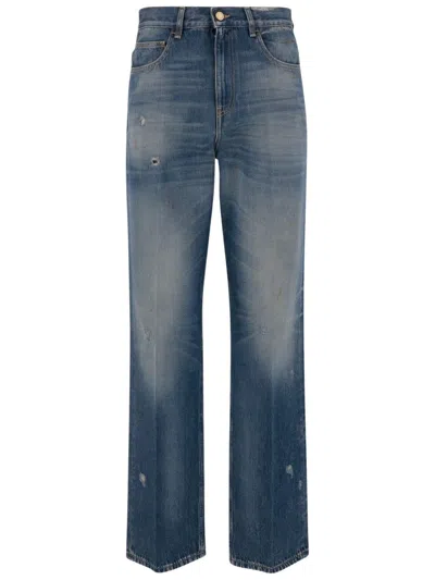 GOLDEN GOOSE GOLDEN GOOSE RELAXED FIT COTTON DENIM JEANS