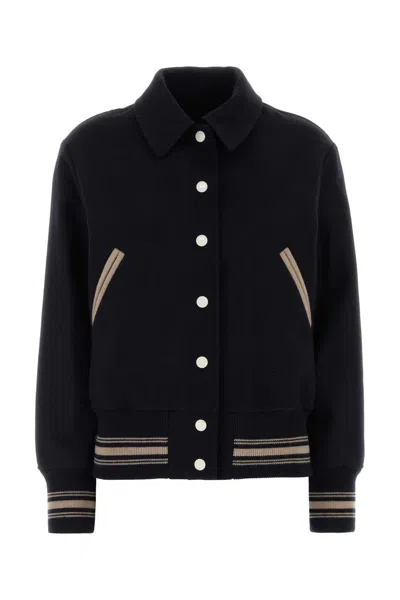 Golden Goose Deluxe Brand Ria Textured Wool Slim Bomber Jacket In Animal Print