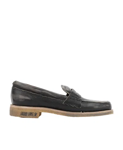Golden Goose Deluxe Brand Round-toe Penny Loafers In Multi