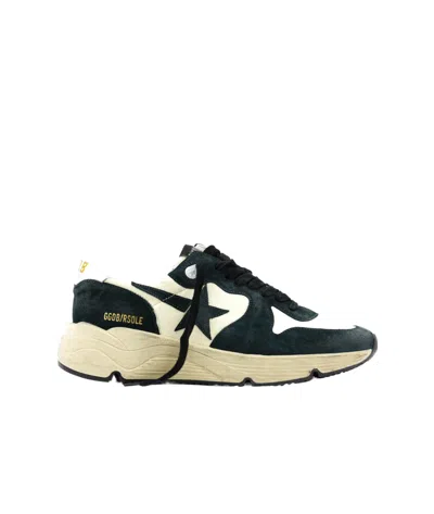 Golden Goose Deluxe Brand Running Sole Low-top Sneakers In Black