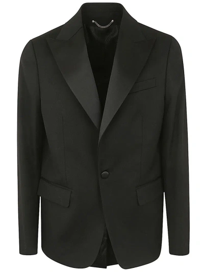 Golden Goose Deluxe Brand Single Breasted Tailored Blazer In Black