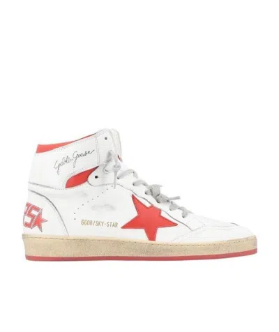 Golden Goose Deluxe Brand Sky Star High-top Sneakers In White