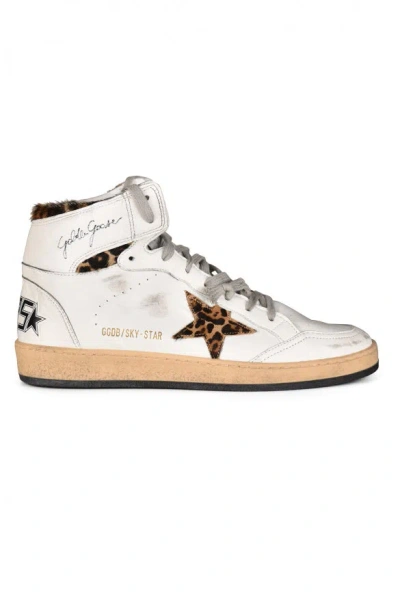 Golden Goose Deluxe Brand Sky Star Sneakers In White