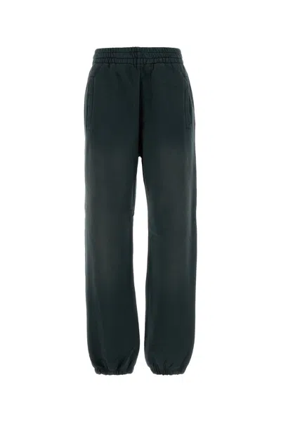 GOLDEN GOOSE GOLDEN GOOSE DELUXE BRAND SLATE COTTON NICCOLÒ JOGGERS